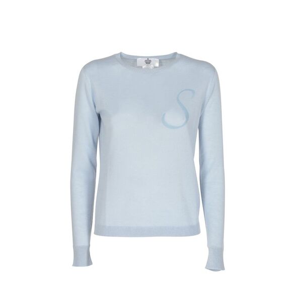 Dee Ocleppo Cashmere Crew Neck Jumper Style S Women Sky blue Sweaters - Picture 1 of 7